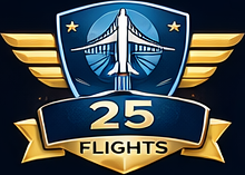 Complete 25 flights