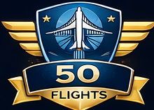 Complete 50 flights